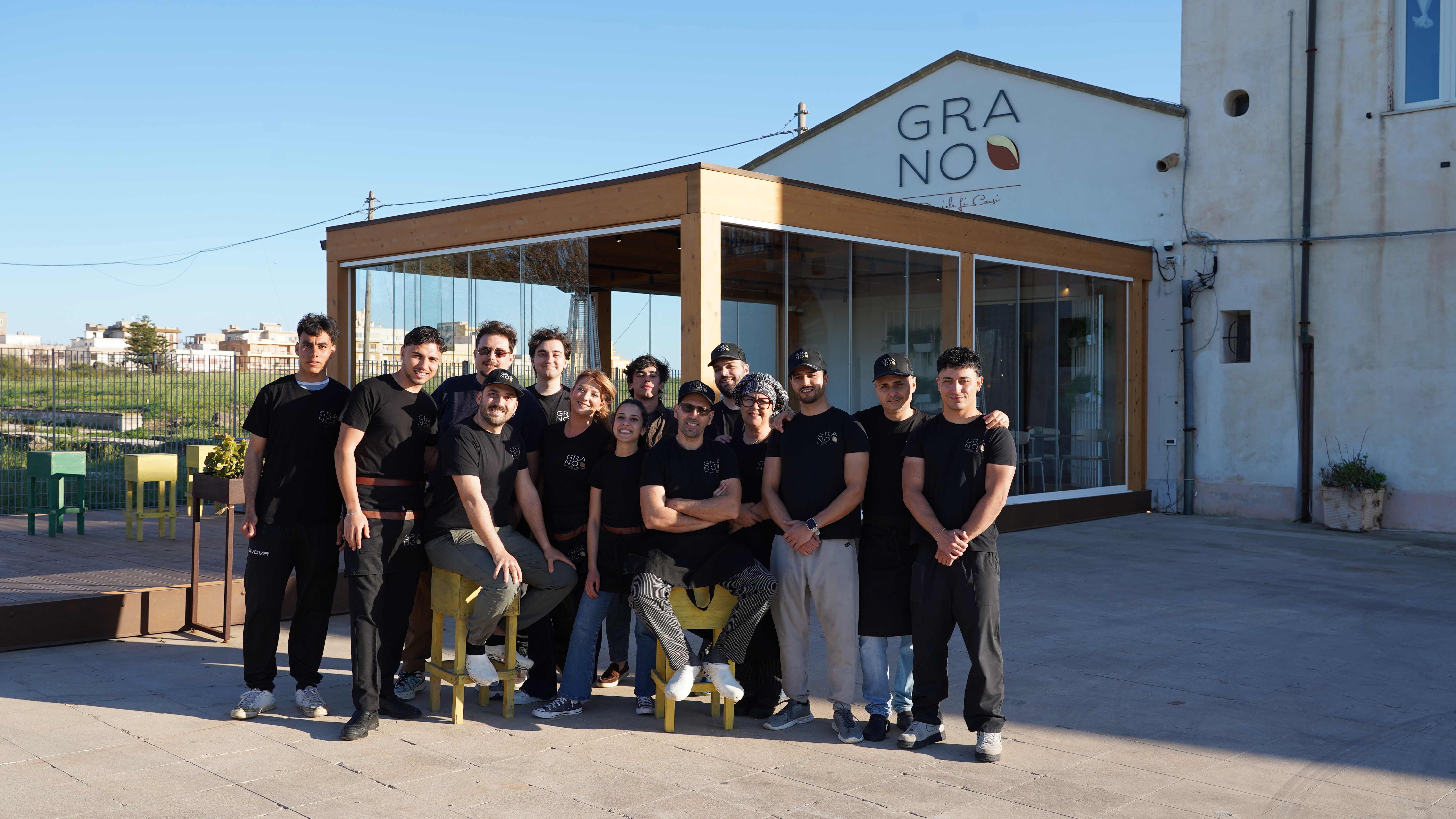 Il team di Grano Pizzeria — Marsala